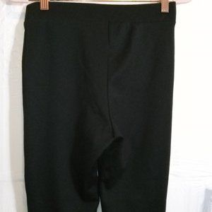 FOREVER 21 CONTEMPORARY US SIZE SMALL WOMEN'S BLACK LEGGINGS WITH MESH ~ #P06